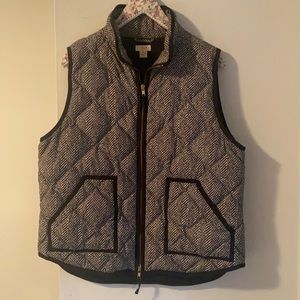 Jcrew Herringbone Vest